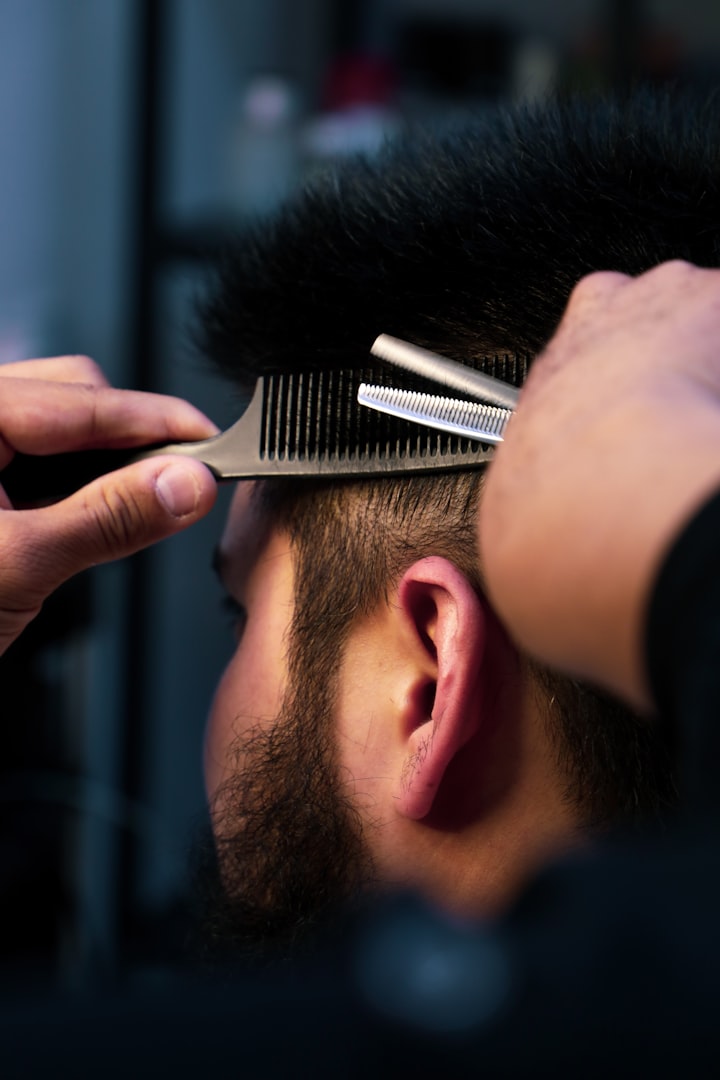 Stylish Men's Haircut